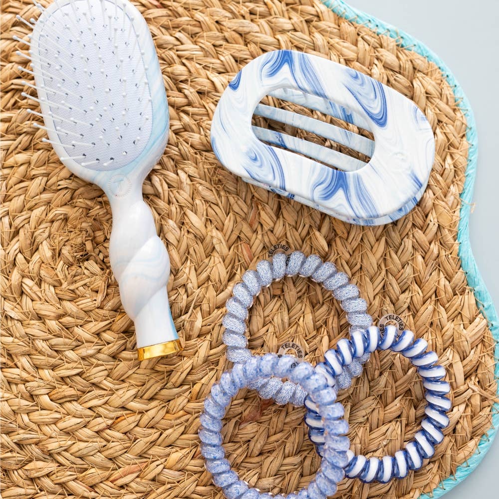TELETIE Tide & True | Medium | Flat Round Hair Clip