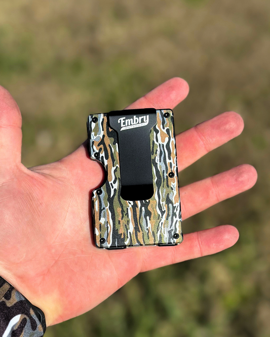 Embry Ranch Camo Money Clip