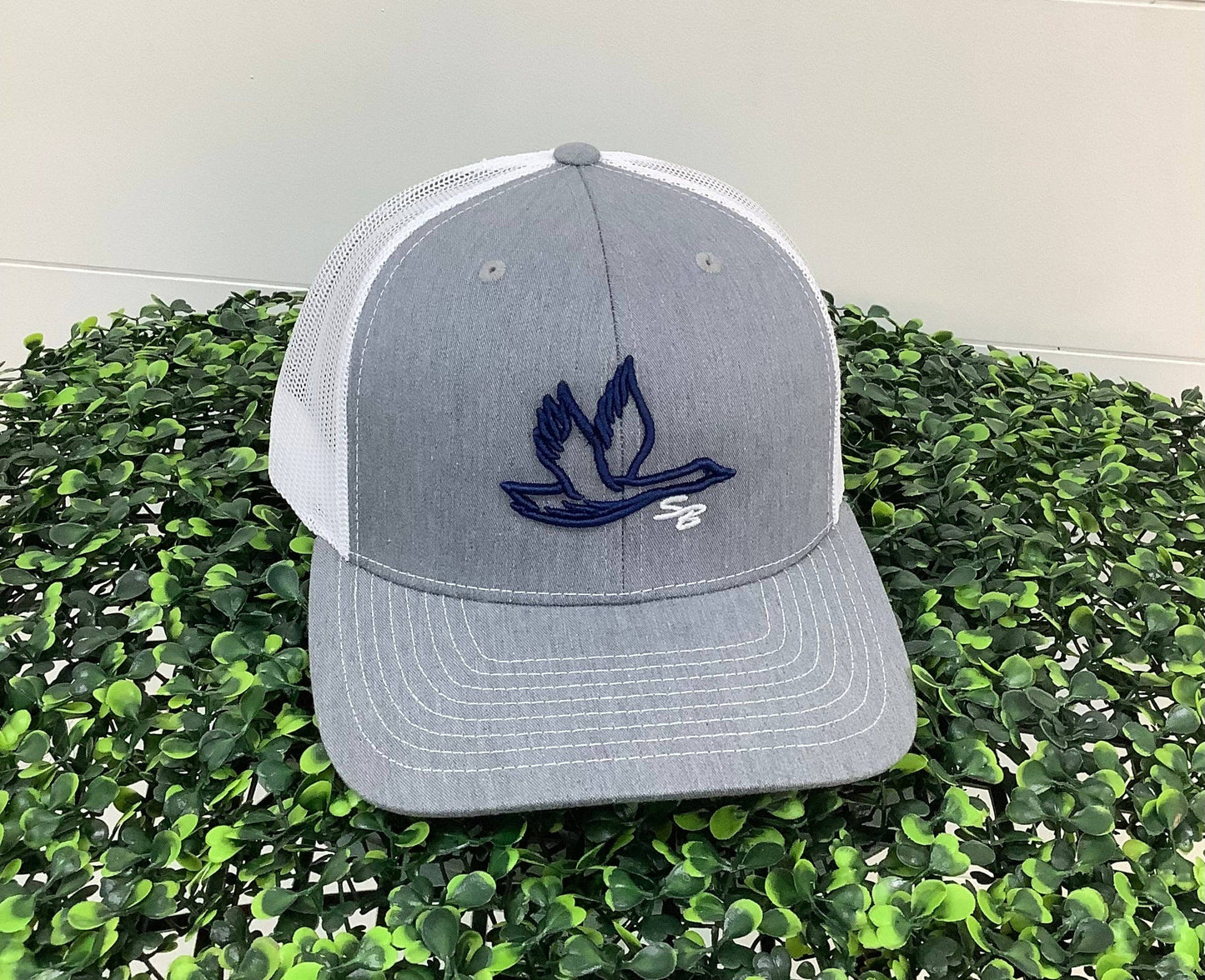 Prep Goose Sb Hat: Ghost Vein Camo 7 Panel