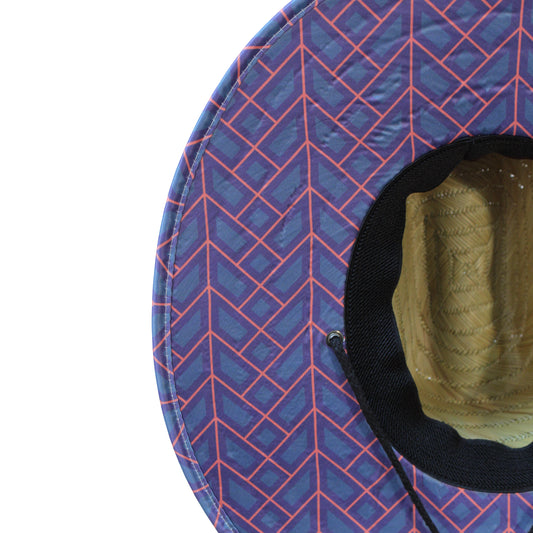 Local Boy Outfitters- Palm Breeze Straw Hat-Azteca