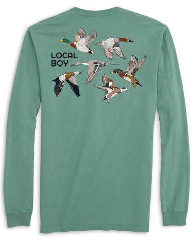 Local Boy Outfitters Skein LS Tee - Light Green