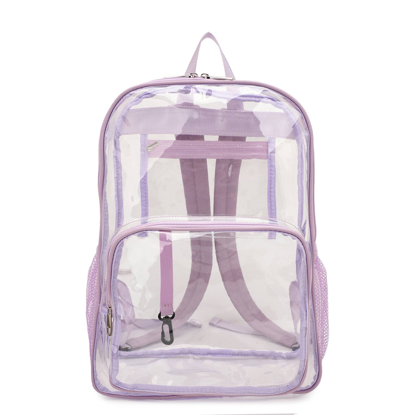 MARISSA CLEAR BACKPACK: BLUE GRAY