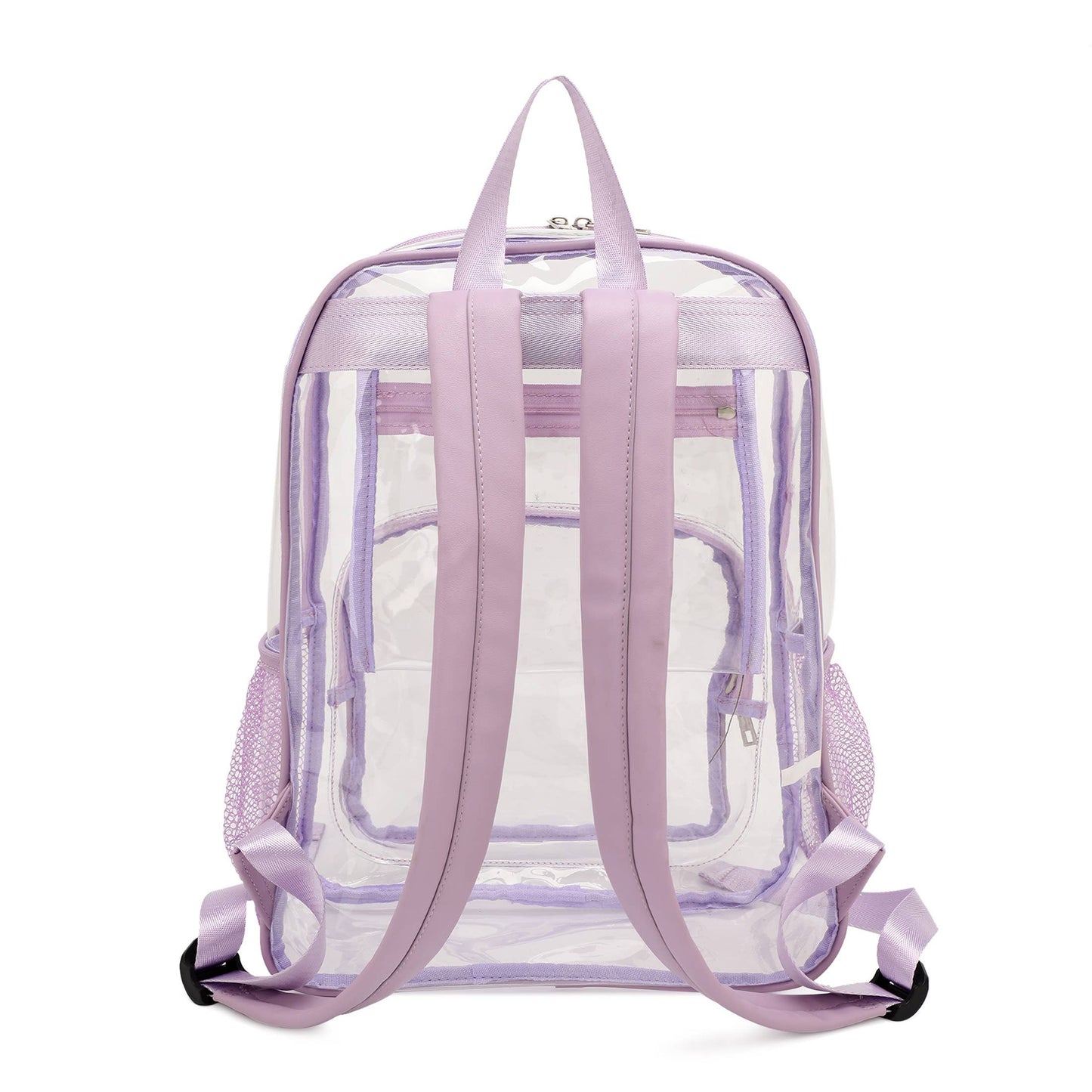 MARISSA CLEAR BACKPACK: BABY PINK