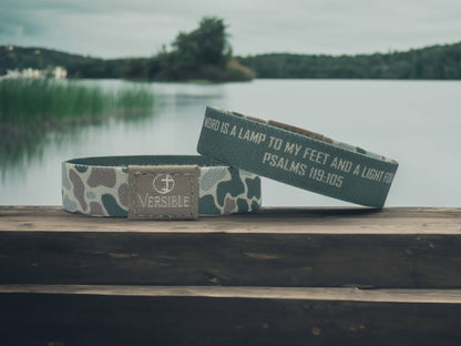 River Rock Camo Collection: Medium / Sahara - John 3:16