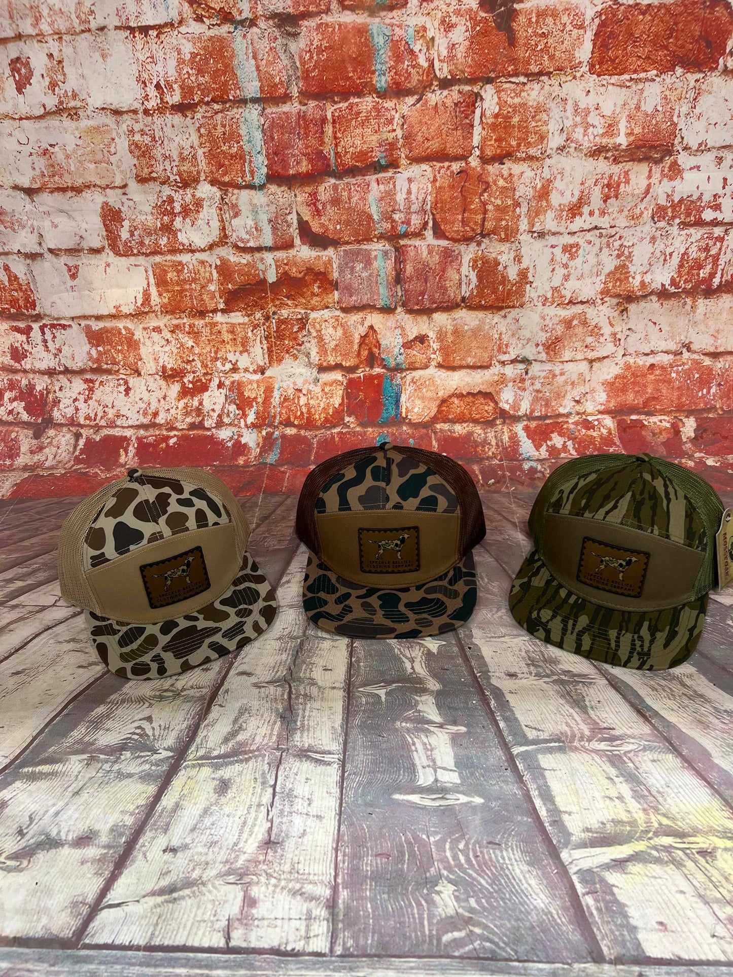 Camo Dog Sand Patch Flatbill: Delta