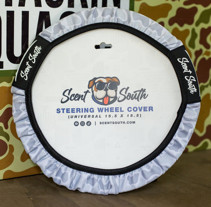 Scent South Steering wheel cover- Ice Camo
