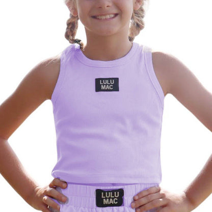 KIDS SOLID TANK LM-KTK-1000 LAVENDER: LAVENDER