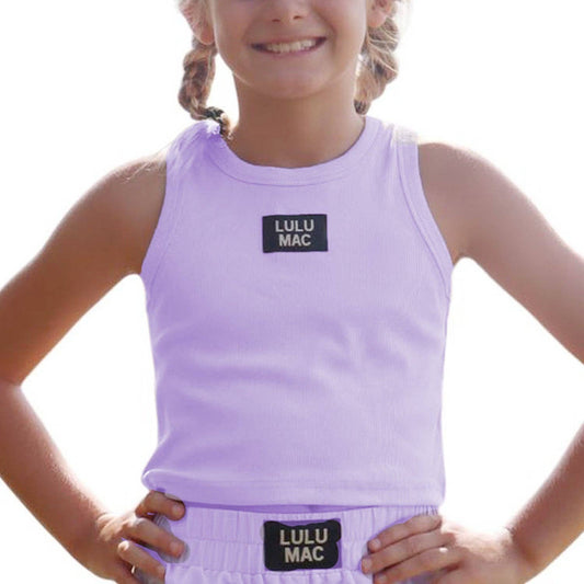 KIDS SOLID TANK LM-KTK-1000 LAVENDER: LAVENDER