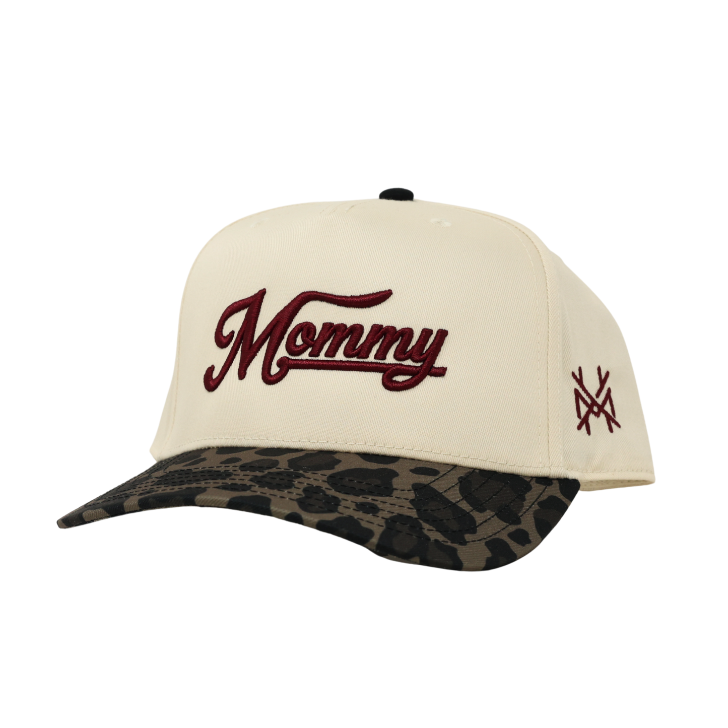 Mommy Trucker Hat: Retro Pink/Natural