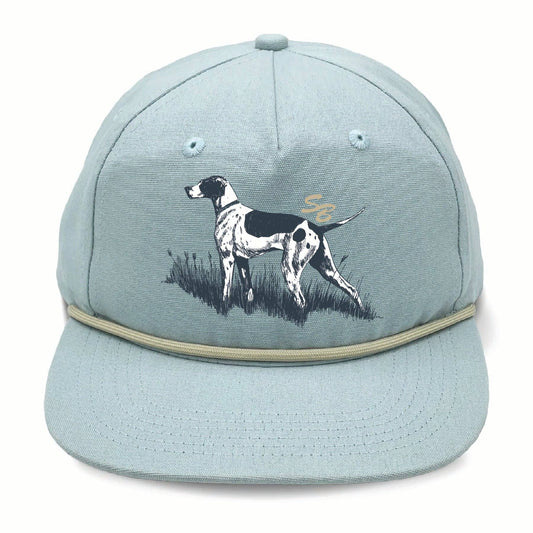 Pointer Cap: Heather Grey/ White 112