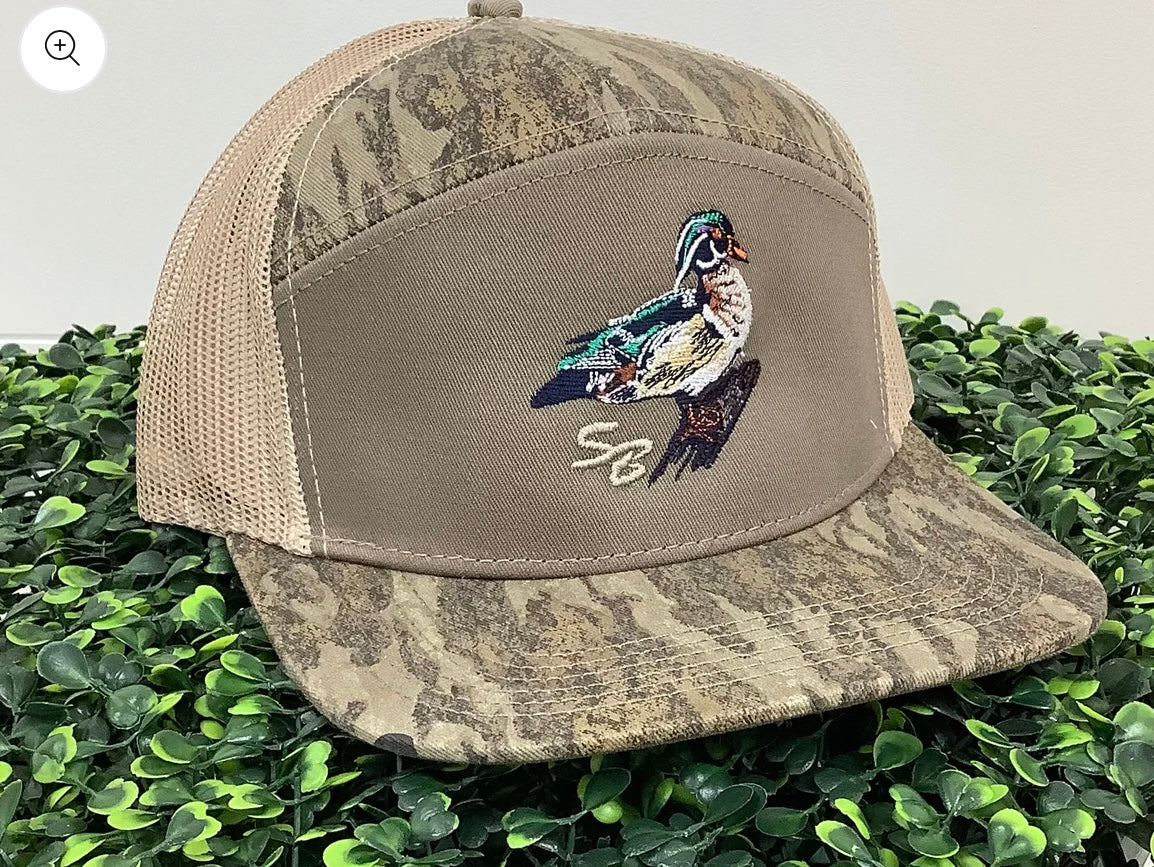 Speckle Bellies - Wood Duck SB Cap - New Bottomland 7 Panel