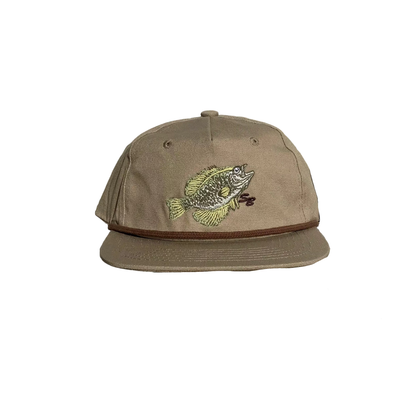 Speckle Bellies Crappie Hat: Foggy Marsh 7p