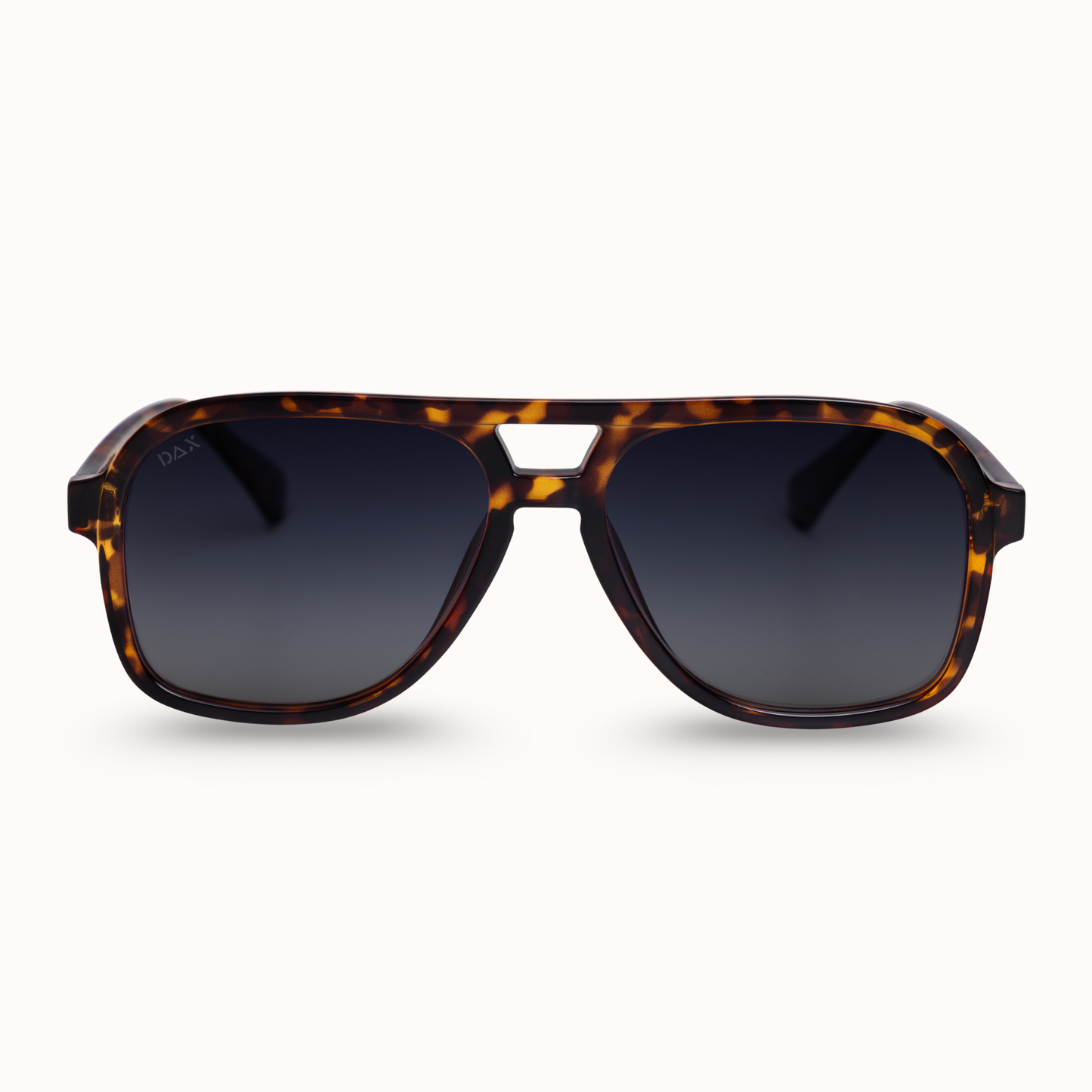 Cruz - Unisex Aviator Sunglasses – Polarized Hair-Friendly: Tortoise