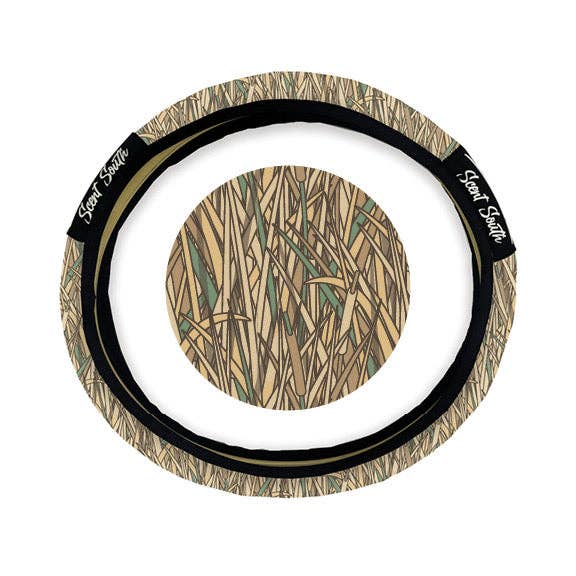 Scent South Steering wheel cover-Shadowgrass