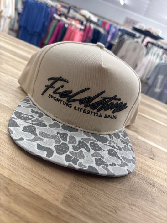 Fieldstone- Canvas Marsh Camo Bill - RH- 218