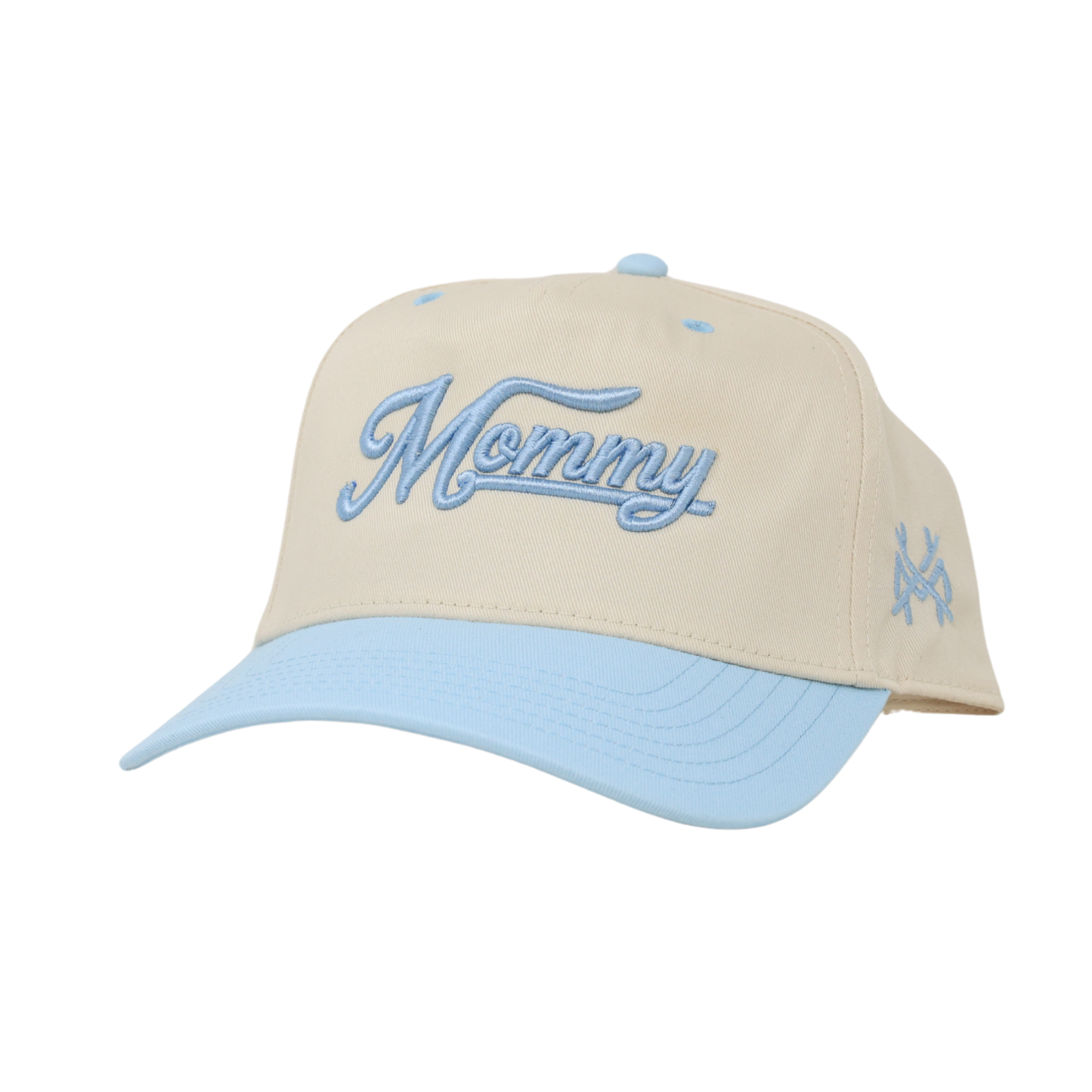 Mommy Trucker Hat: Retro Pink/Natural