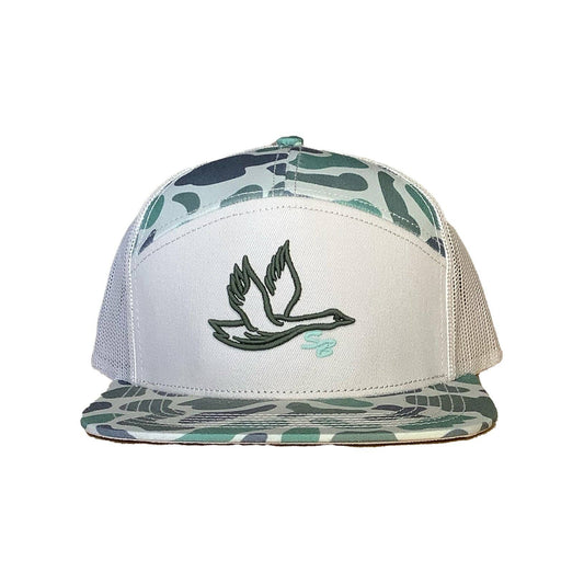 Prep Goose Sb  Hat: Marsh 7 Panel