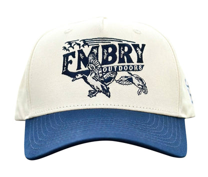 Cream/Navy "Migration" Trucker