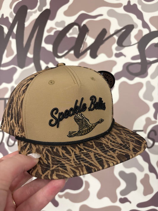 Speckle Bellies SEDGE CAMO CAP