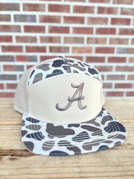 Speckle Bellies - Alabama 7-Panel Hat - Slough