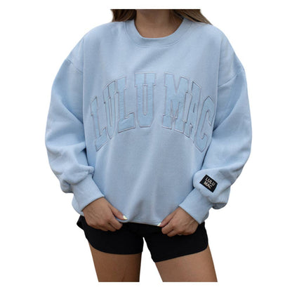 LULU MAC Sweatshirt: LIGHT BLUE