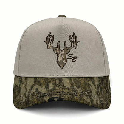 SB Camo Deer Hat: Khaki/Brown 7p