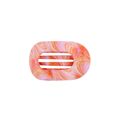 Just Keep Swimming | Small | Flat Round Hair Clip