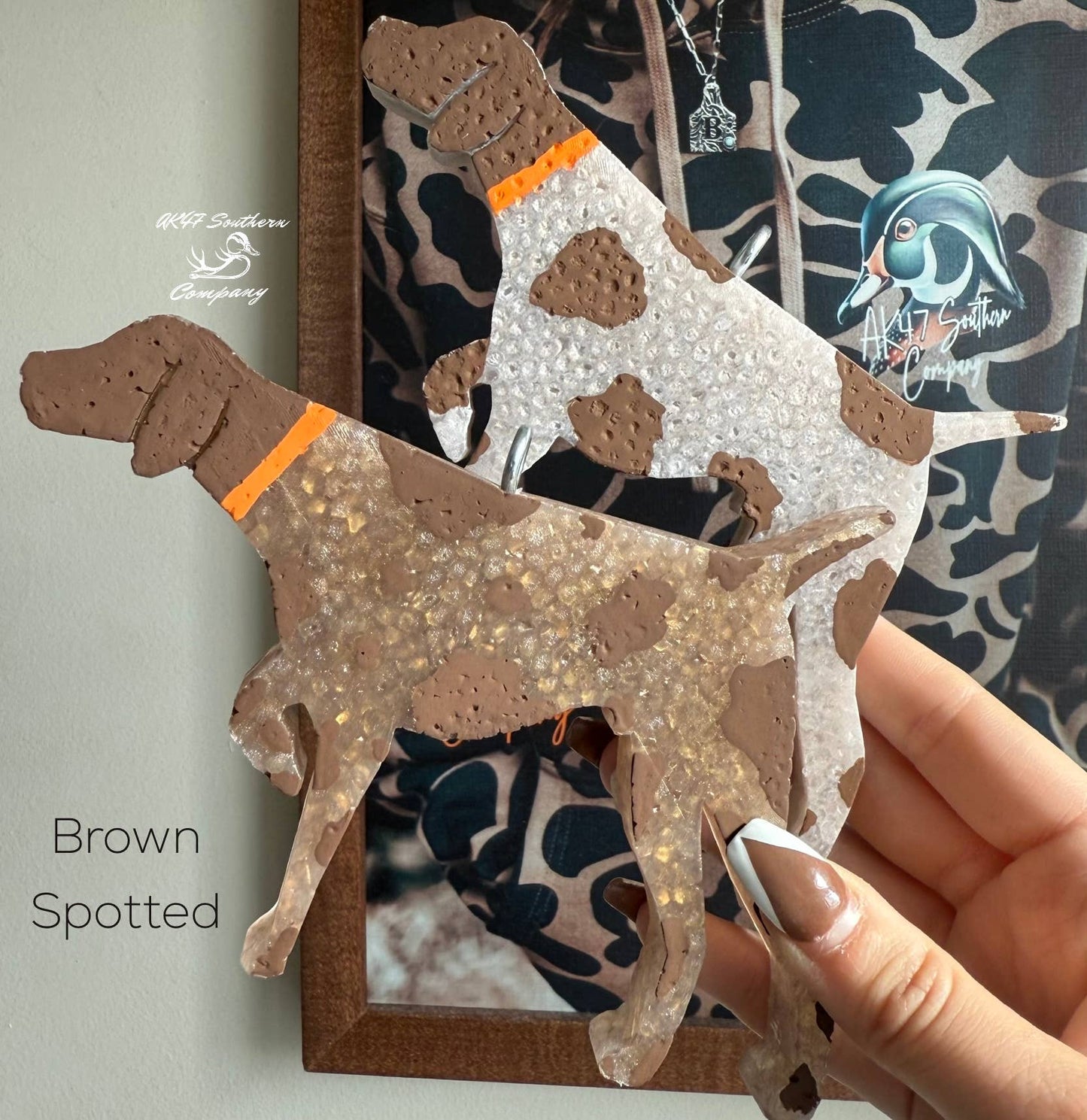 GSP Car Freshener : Mahogany teakwood / Black spotted