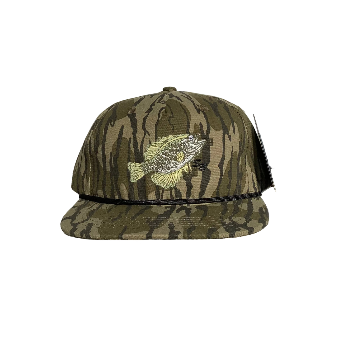 Speckle Bellies Crappie Hat: Foggy Marsh 6p
