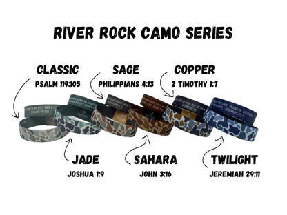 River Rock Camo Collection: Large / Copper - 2 Timothy 1:7