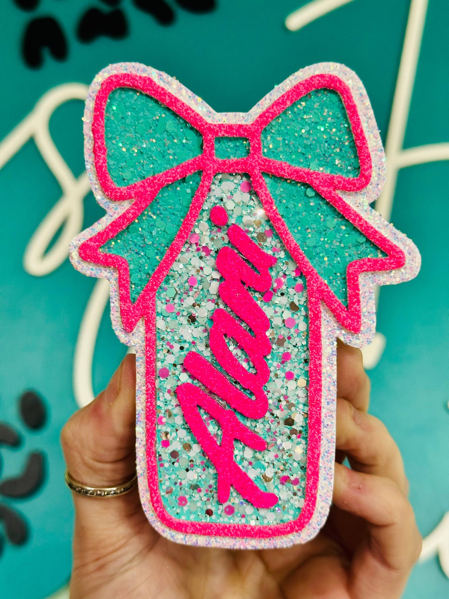 Alani w/ Bow Car Freshie: Cowboy