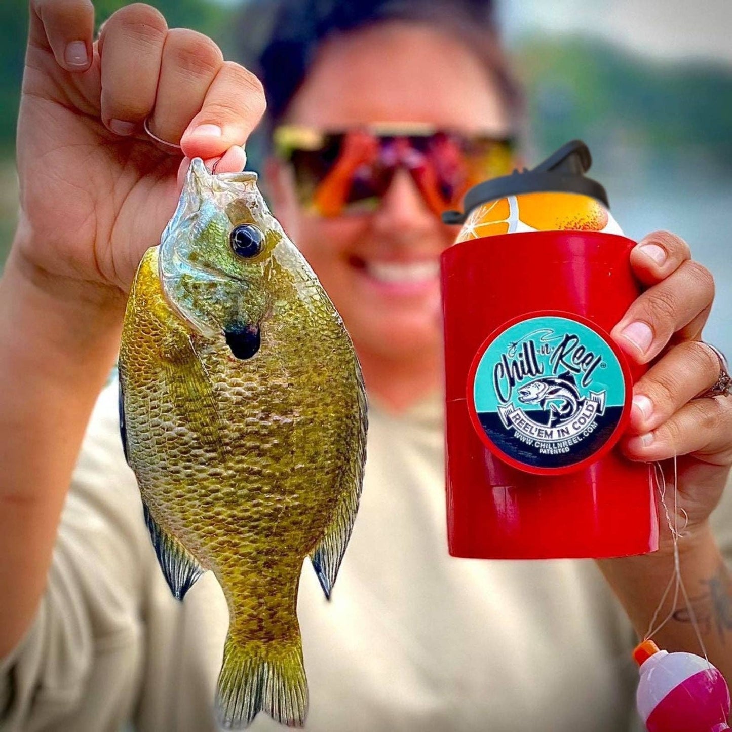 Original Chill-N-Reel: Spill Guard Included