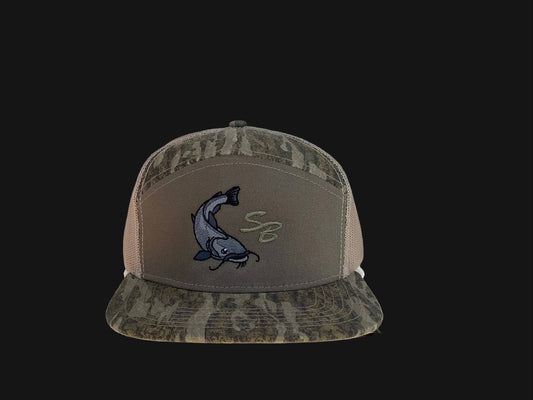SB-Catfish Hat: 7 Panel New Bottomland