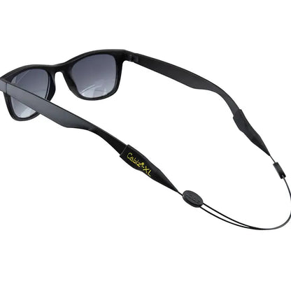 Cablz Zipz Adjustable with Universal End -ZipzB18: Black/Adjustable / 18"