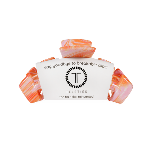 TELETIE Classic | Just Keep Swimming | Medium Hair Clip