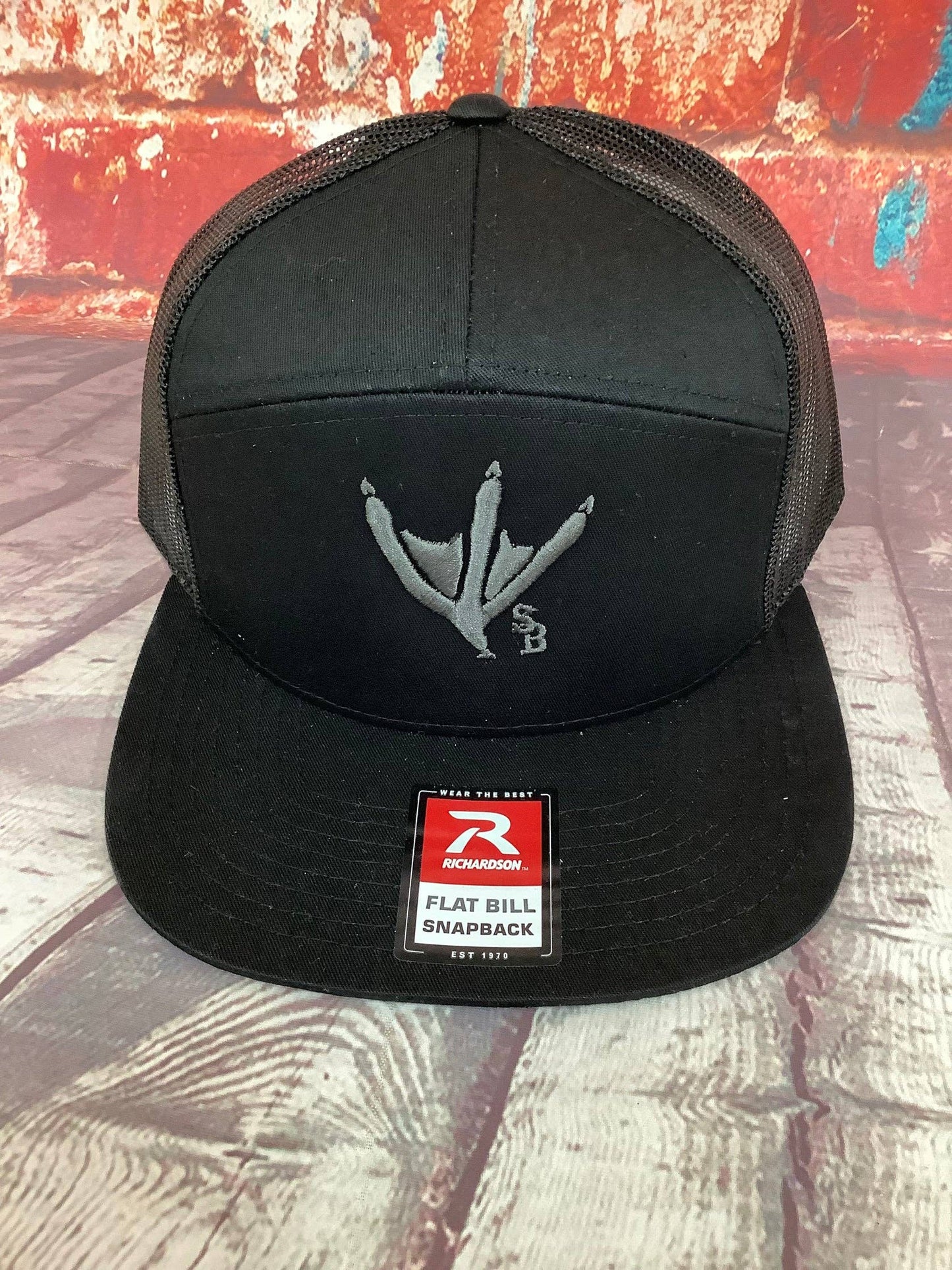 Goose Track Flatbill: Black