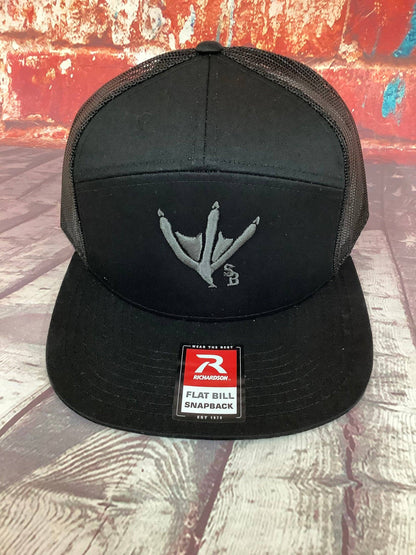 Goose Track Flatbill: Black