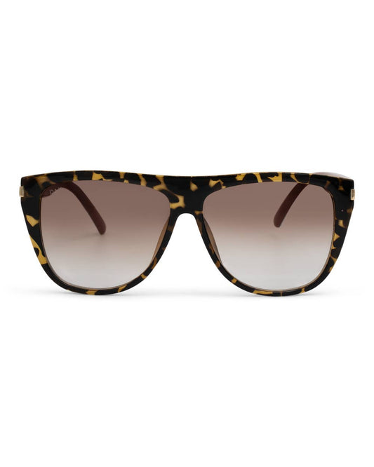 Ember - Woman's Oversized Square Sunglasses: Brown
