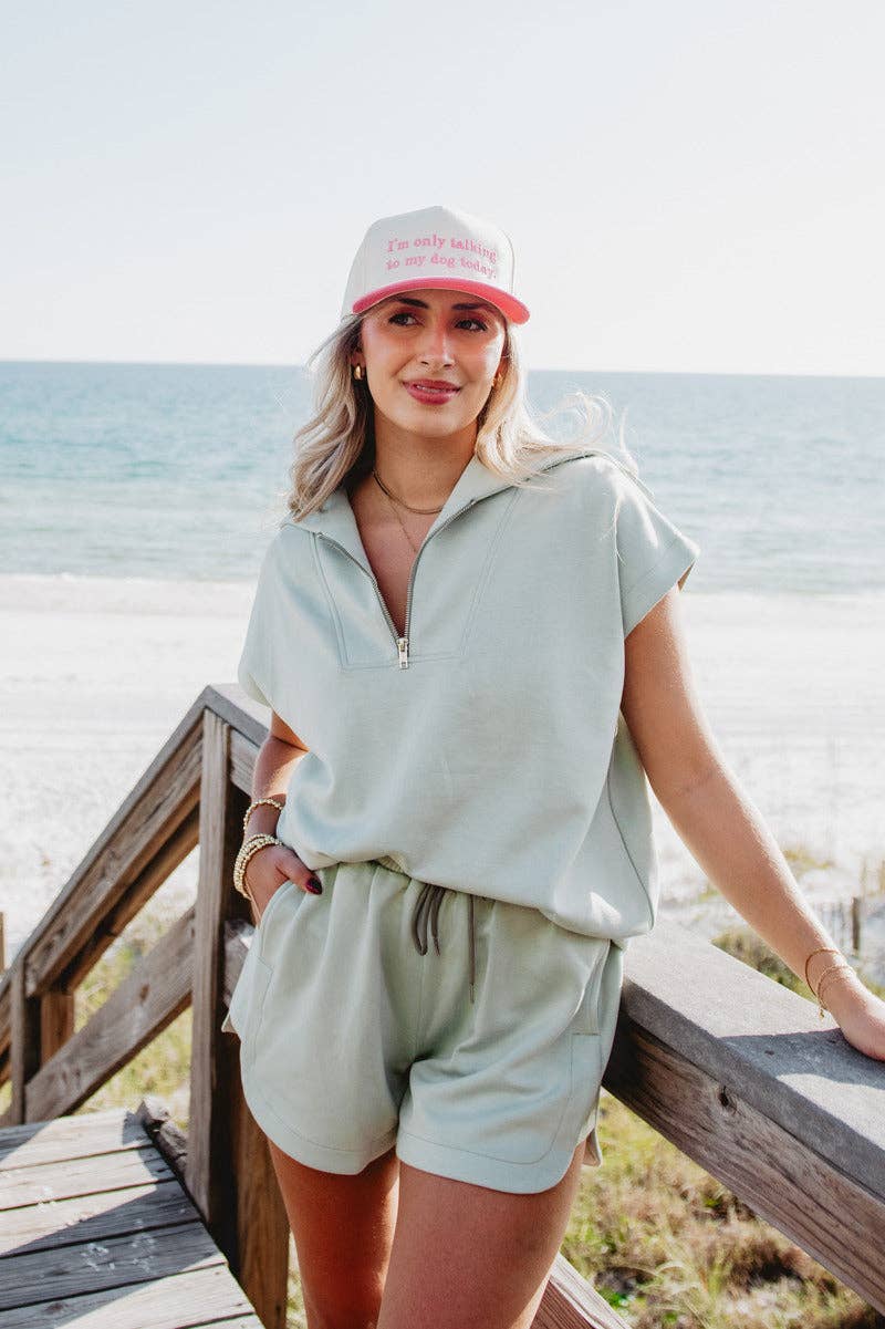 Seafoam Two Piece Scuba Set: Seafoam