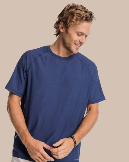 M SS Brrrilliant Perf Tee 2: Platinum Grey - 2942