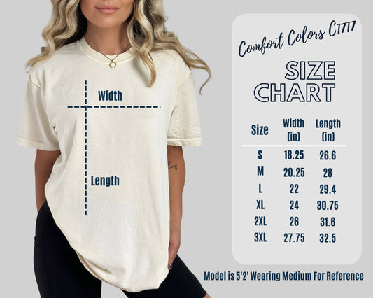 American Cowgirl Boots Graphic Garment Dyed Tee: ICE BLUE