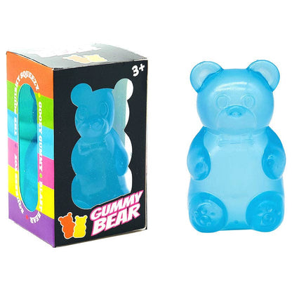 Bear Slow Rising Stress Relief Squeeze Toy Box: Orange bear