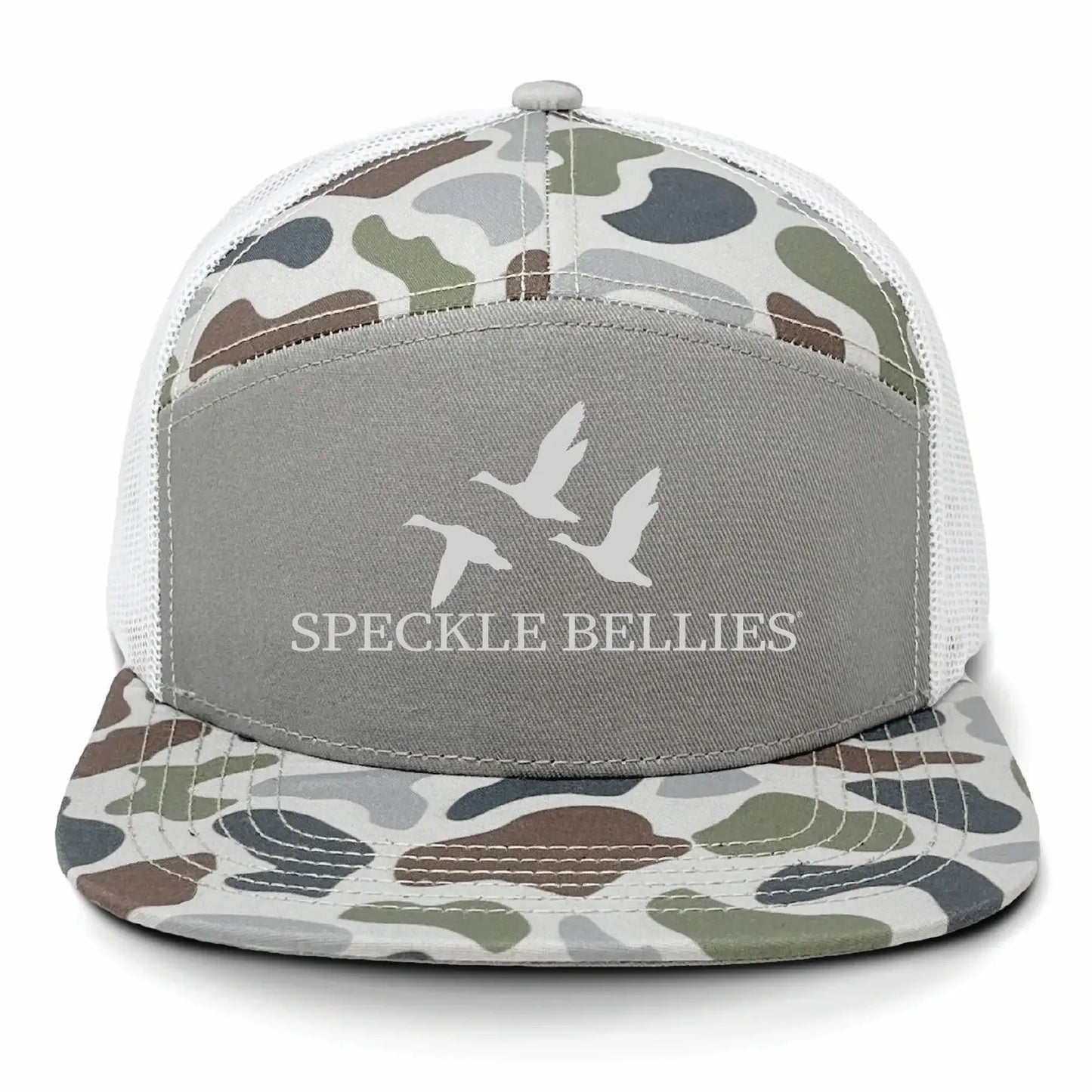 3G/3D Logo 7 Panel: Brackish/White