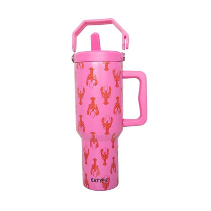 Lobsters Wholesale Cup Tumbler: Pink