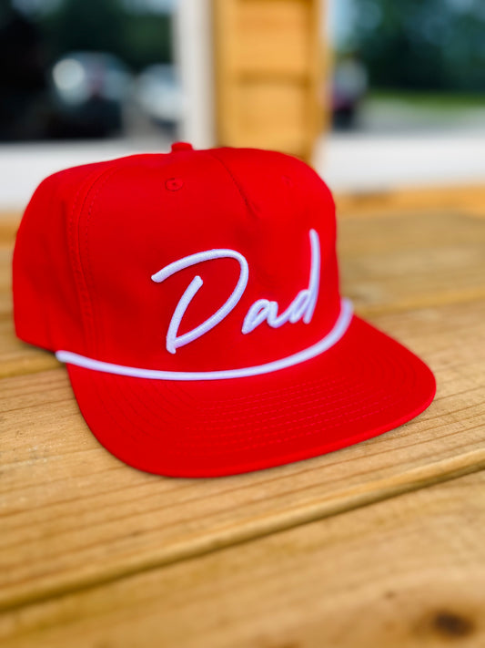 Dad Hat- Red