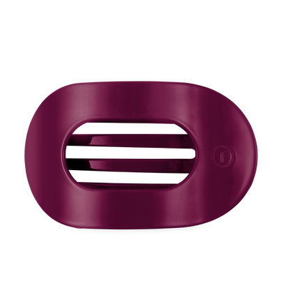Mulberry | Large | Flat Round Hair Clip