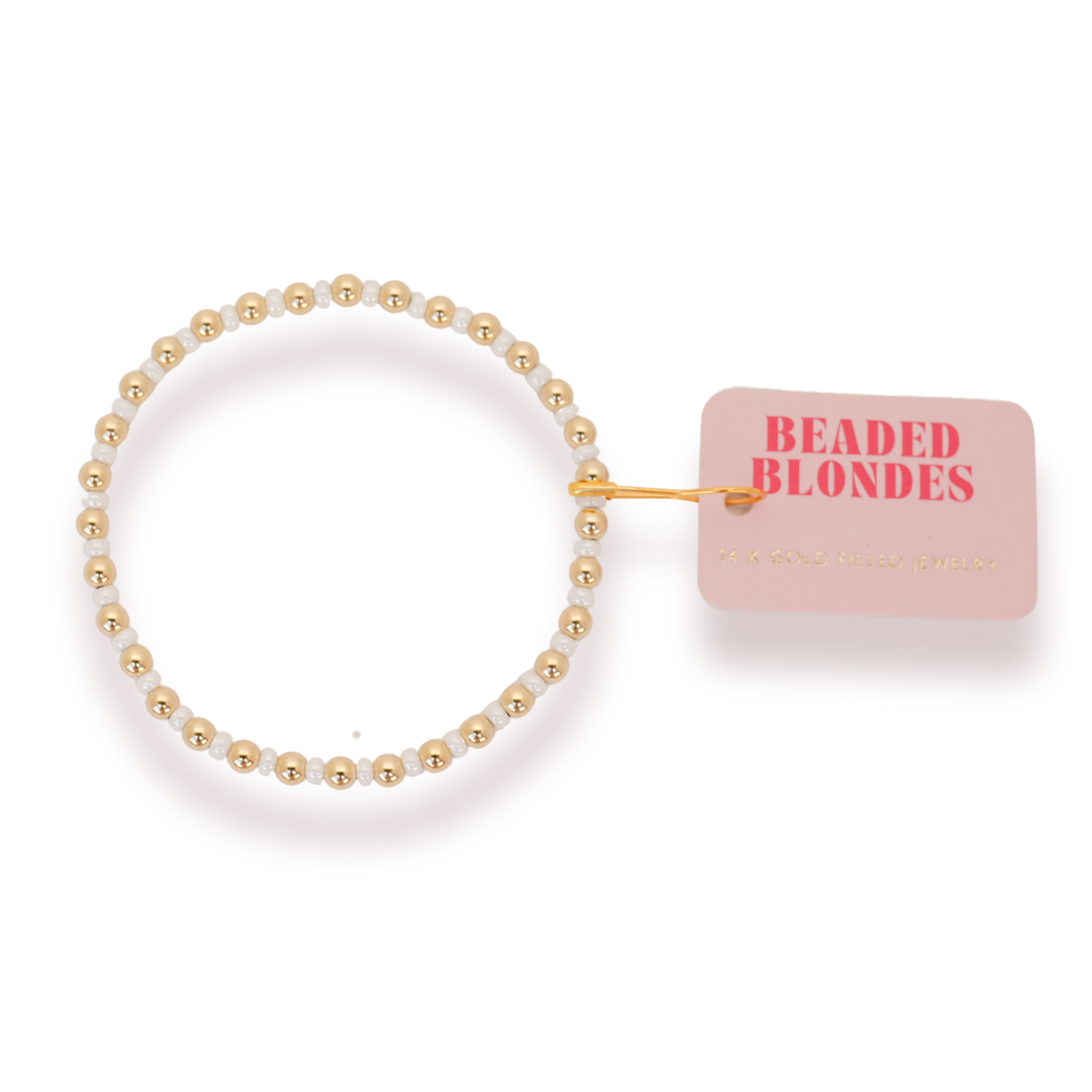 Demi Bracelet in White: Standard 6.75 inch
