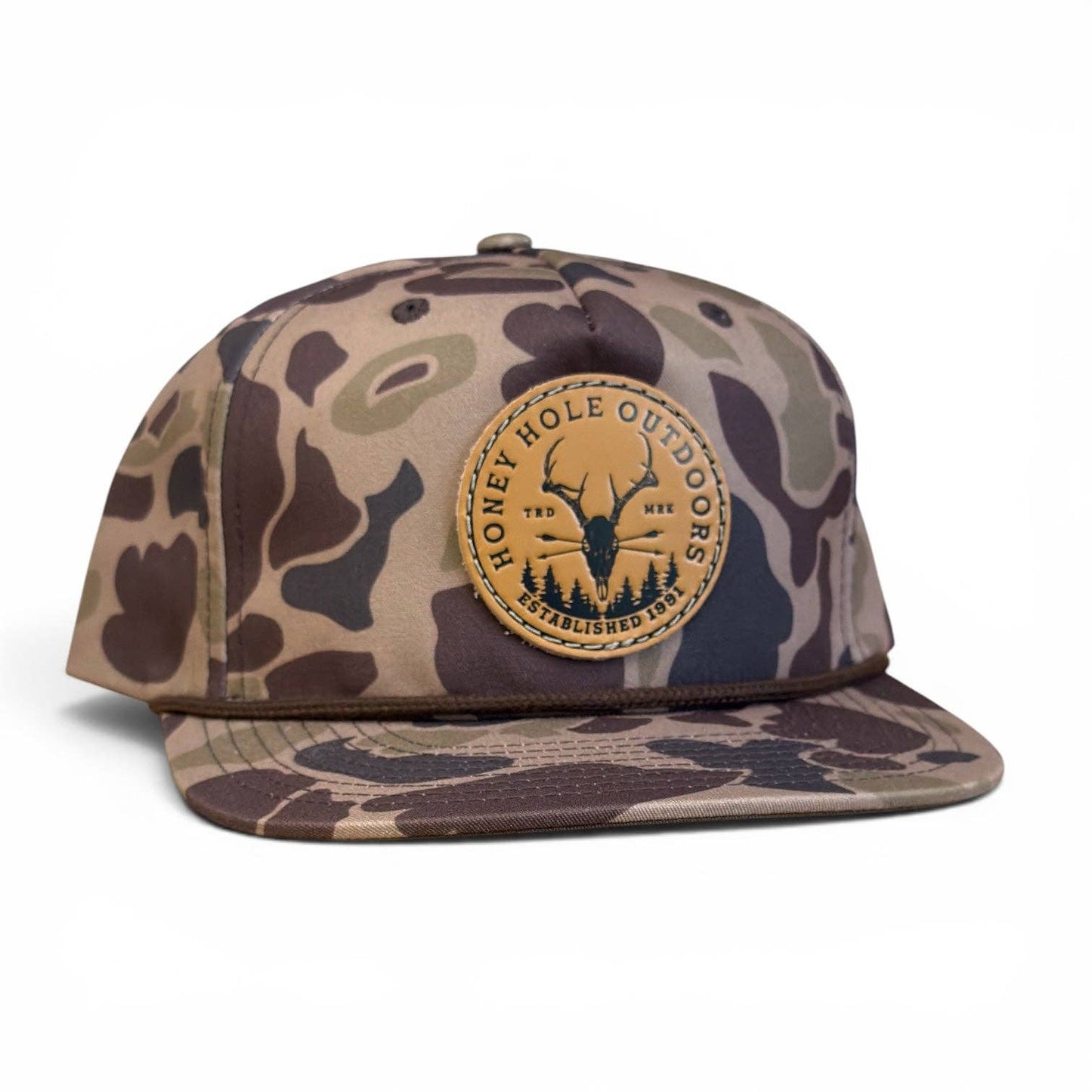 Laidback Rope Hat - Leather Deadshot