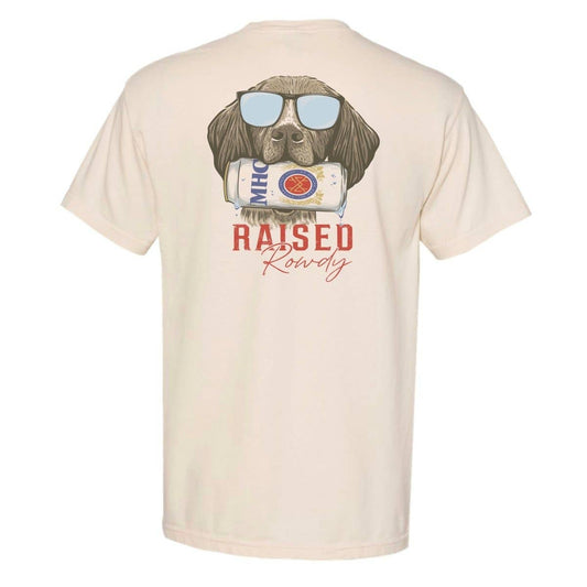 Raised Rowdy T-Shirt: Ivory (Comfort Colors)