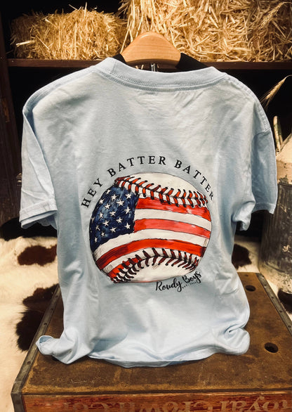 Youth Hey Batter Batter Tee
